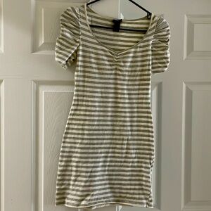 H&M slim fit dress, 100% cotton